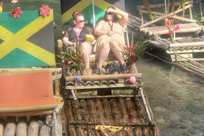 Private 1 Hour Bamboo River Rafting in Montego Bay - The limestone foot massage is the unusual extra