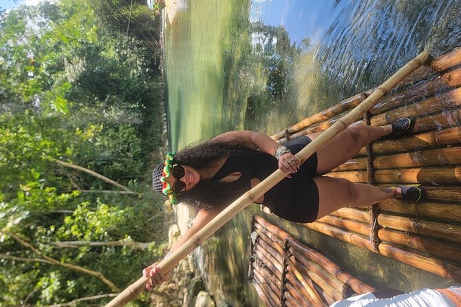 Private Bamboo Rafting and Limestone Massage In Montego Bay - Lethe and the one-hour bamboo raft
