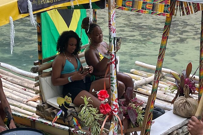 Private Bamboo Rafting in Montego Bay - The ride downstream and photo stops