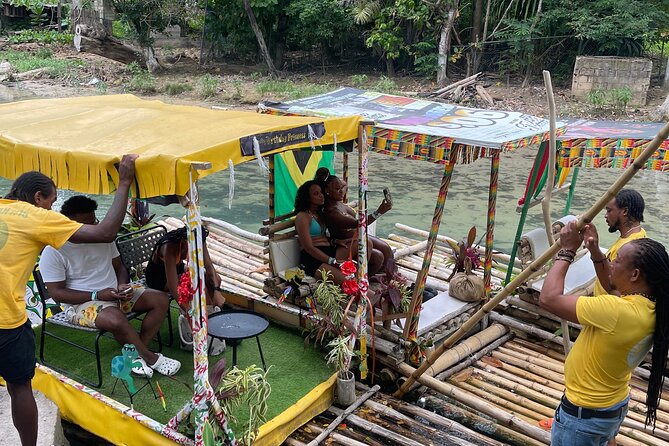 Private Bamboo Rafting in Montego Bay - Returning upstream at a slower pace