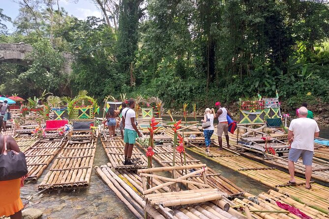 Private Bamboo River Raft with Limestone Massage in Montego Bay - A quiet change of pace from Montego Bay