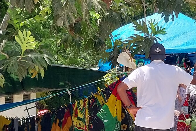 Private Bamboo River Raft with Limestone Massage in Montego Bay - Bogue Highway views and a quick look at local shopping