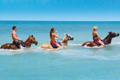 Private Beach Horseback Riding from Ocho Rios
