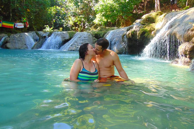 Private Blue Hole & Secret Falls Day Trip plus Shopping from Montego Bay Hotels - Transport, guide service, and the private advantage