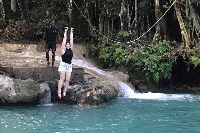 [PRIVATE] Blue Hole & Secret Falls Tour with Entrance Fees - Secret Falls adds a short jungle walk