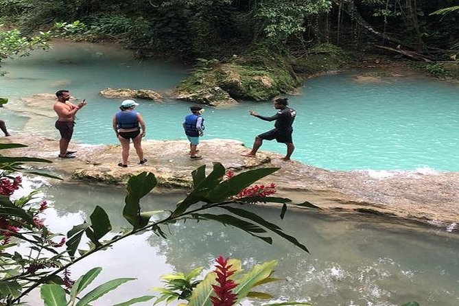 [PRIVATE] Blue Hole & Secret Falls Tour with Entrance Fees - Private transport makes the price easier to understand
