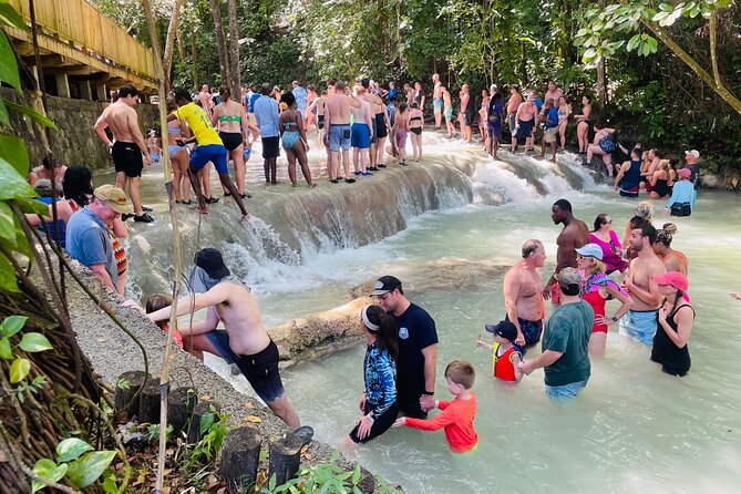 Private BOB Marley's 9miles Tour & Dunn’s River Falls Experience - Dunn’s River Falls, climbing water instead of walking beside it
