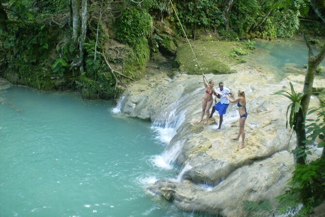 Private Combo Tour From Ocho Rios to Blue Hole and Dunn's River - Blue Hole gives you the wilder first half