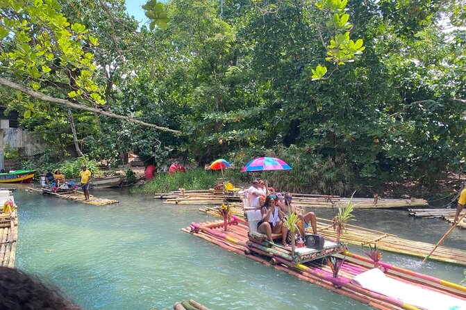 Private Dunn's River and Bamboo Rafting Combo from Ocho Rios - Climbing Dunn’s River Falls step by step