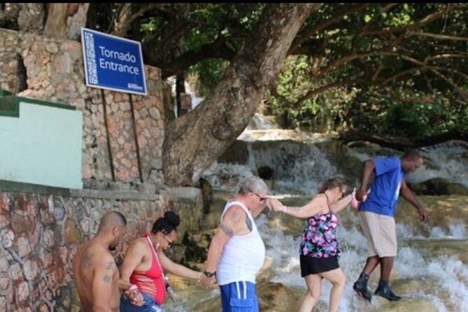 Private Dunn's River Falls and Tubing Tour From Ocho Rios - White River tubing after the climb
