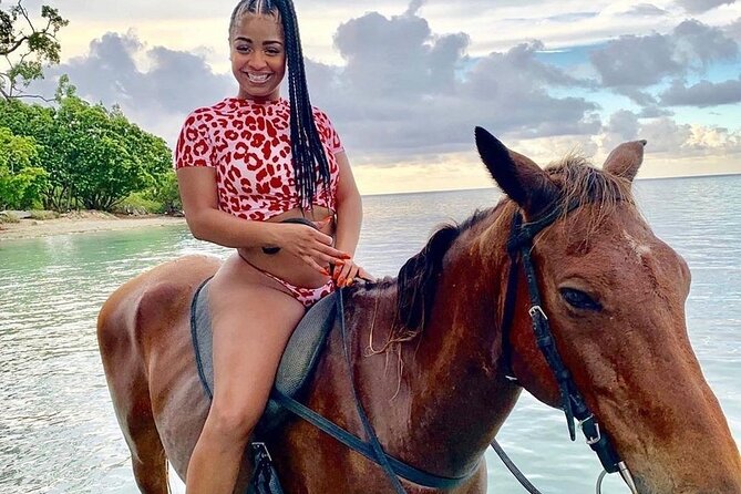 Private Horse Back Riding with ATV Combo. - Pack for sand, sun, and mud