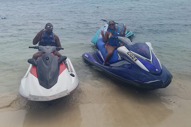 Private Jet Car or Jet Ski Experience in Montego Bay - A Corvette-style car on Montego Bay water