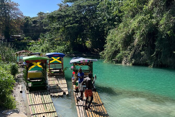 Private Lethe Bamboo Rafting Lime Stone Foot Massage Tour - Reaching Lethe’s mountain setting
