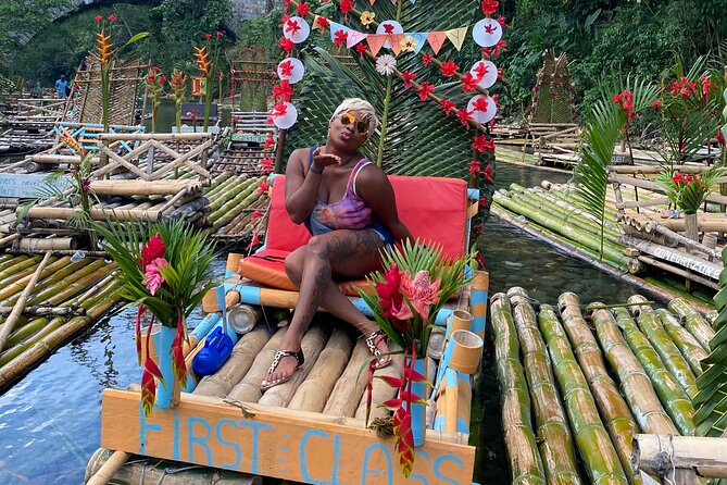 Private Montego Bay Bamboo Rafting with Limestone Foot Massage - Food, rum punch, music, and extras