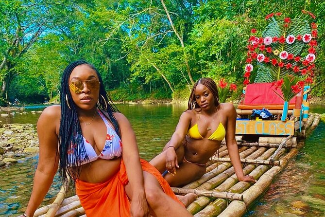 Private Montego Bay Bamboo Rafting with Limestone Foot Massage - What you see along the Great River