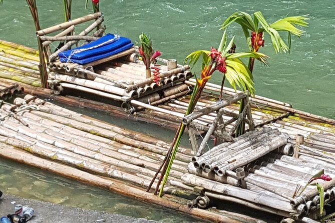 Private River Bamboo Raft with Limestone Foot Massage in Montego Bay - River scenery, photographs, and local flavor