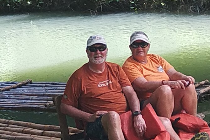 Private River Bamboo Raft with Limestone Foot Massage in Montego Bay - How long you will actually be on the water