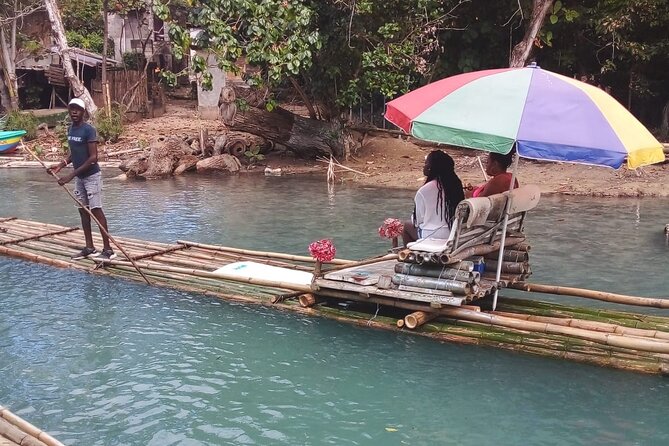 Private River Bamboo Rafting Activity in Ocho Rios Jamaica - A gentle river ride through Ocho Rios country