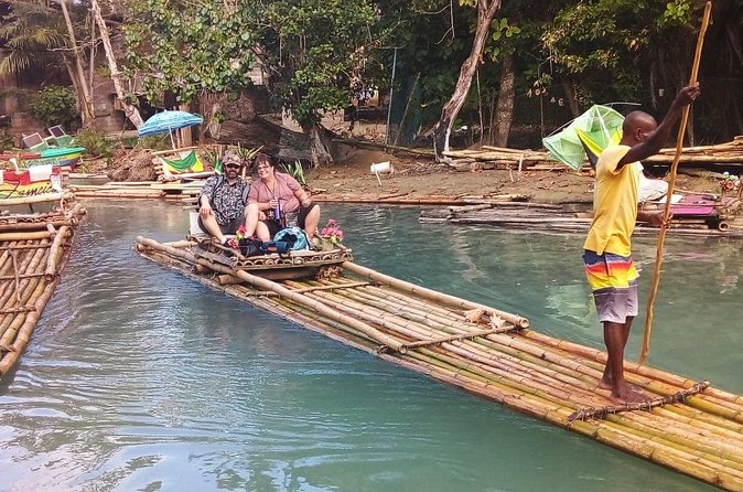 Private River Bamboo Rafting Activity in Ocho Rios Jamaica - Fresh fruit and the taste of local life