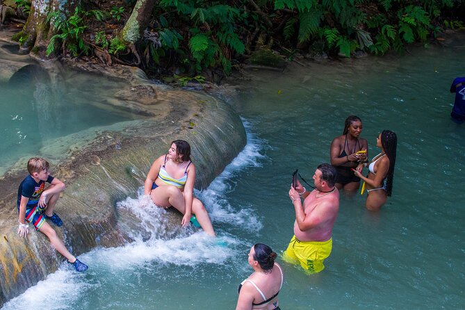 Private Tour - Dunn's River Falls and Ocho Rios Experience from Ocho Rios - The boardwalk keeps non-climbers part of the day