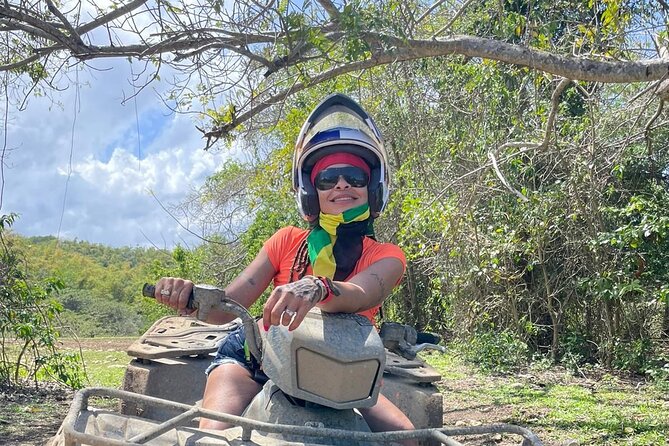 Private Transportation with ATV, Horseback Riding & More Tour - ATV riding on rough Jamaican trails