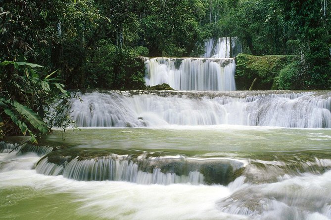 [PRIVATE] YS Falls from Negril - Entrance fees + Lunch Included - The Tractor-Pulled Jitney Through the Estate