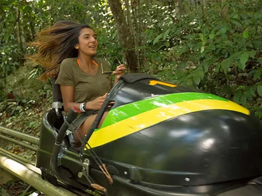 Rainforest Bobsled Mystic Mountain transportation - The private ride from Montego Bay