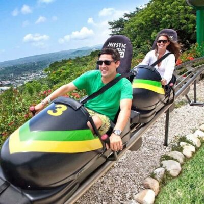 Rainforest Bobsled Mystic Mountain transportation
