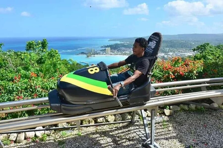 Rainforest Bobsled Mystic Mountain transportation - Who will enjoy this most