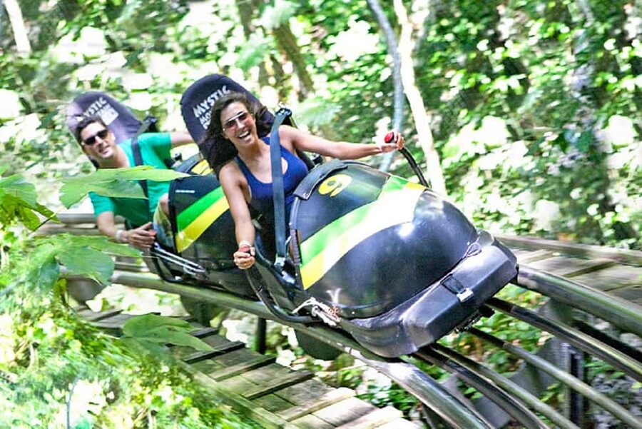 Rainforest Bobsled Mystic Mountain transportation - Pickup choices across the Montego Bay area