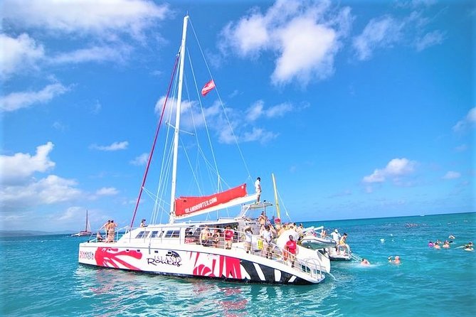 Reggae Catamaran and Snorkeling Open Bar Cruise Montego Bay - Music, Dancing, and the Margaritaville Stop