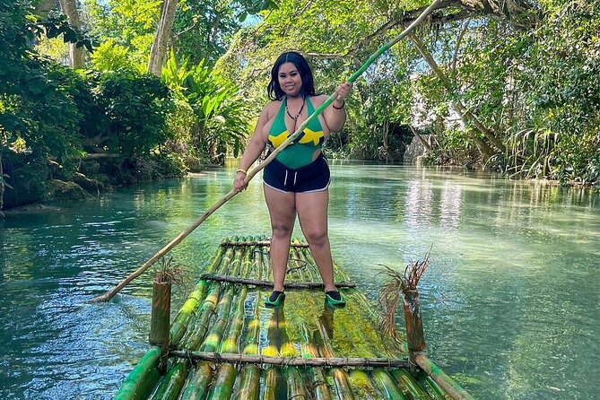 River Rafting with {Limestone Massage} & Ricks Cafe from Montego Bay - A quiet river start at Lethe Estate