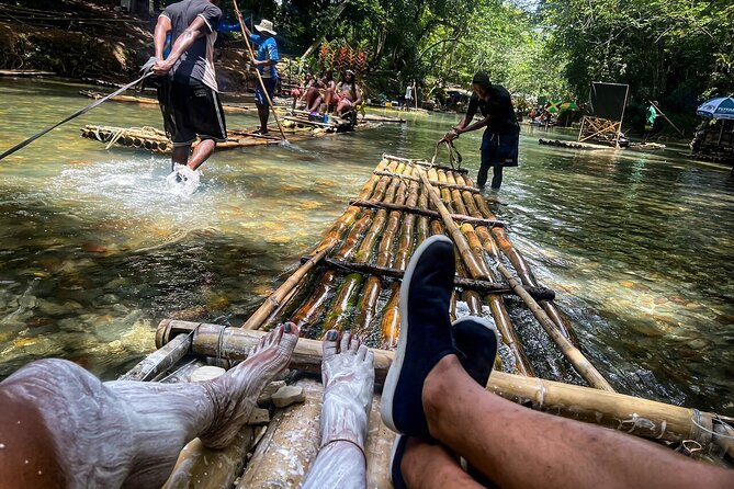 River Rafting with {Limestone Massage} & Ricks Cafe from Montego Bay - How the two stops work together