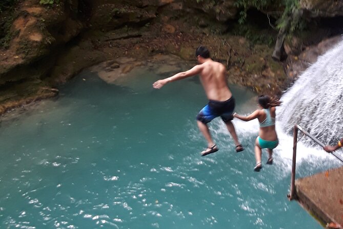 River Tubing and Blue Hole Private Tour from Ocho Rios - White River tubing changes the pace