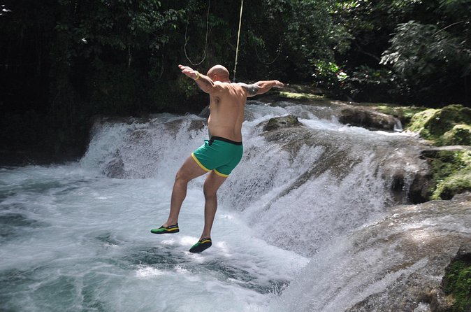 River Tubing, Horseback Riding and Blue Hole from Montego Bay - Blue Hole for swimming, trails, and rope swings