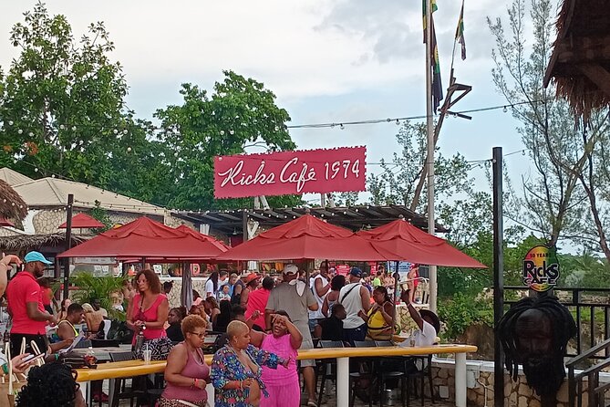Seven Miles Beach in Negril and Ricks Cafe from Montego Bay - Optional water activities, with extra spending
