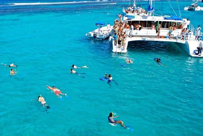 Shared Dunn's River Falls Snorkel Cruise with Music, Open Bar from Runaway Bay - Three classic Jamaica stops in one outing