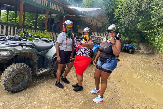 Skip the line ATV Mud and Bush Trail - One to one and a half hours on Jamaica’s rough track