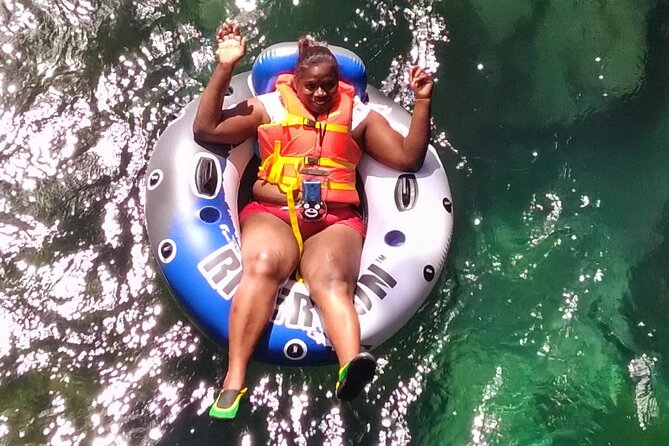 Triple Action pack Combo (Blue Hole, Horse back riding and river tubing) - Blue Hole, from rope swing to cave