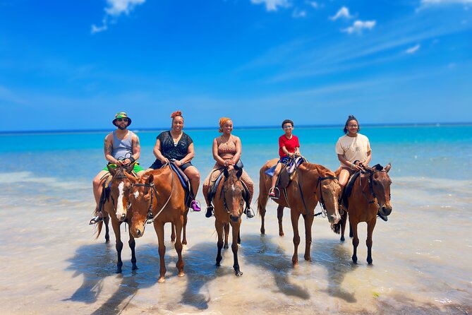 Zipline, Dunn’s River Falls, Bamboo Rafting & Horseback Ride Tour - The driver can shape the day