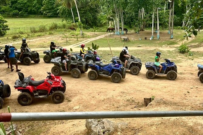 Zipline, Horseback Ride and Swim and Quad ATV bike in Negril - Horseback riding changes the pace